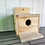 Thumbnail: Flying Squirrel Wooden Nest Box