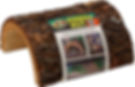 Wood Log Hide Exotic Pet